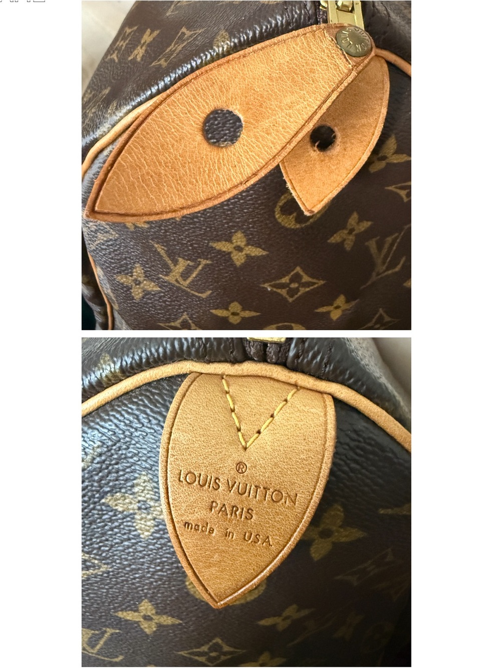 Authentic Louis Vuitton Monogram Speedy 35 Satchel Boston Bag - Classic LV - Picture 5 of 11